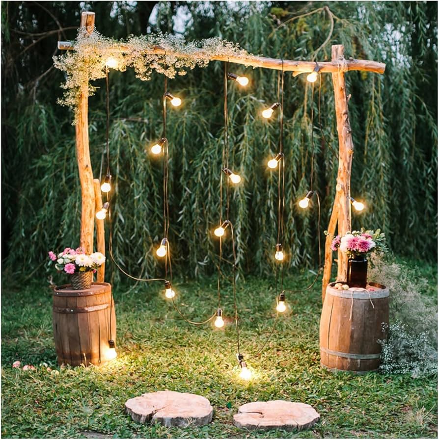 decoração casamento rústico simples