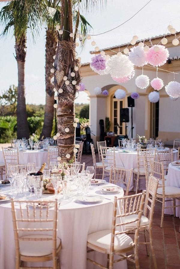 ideias de decoração de casamento simples e barata para fazer em casa