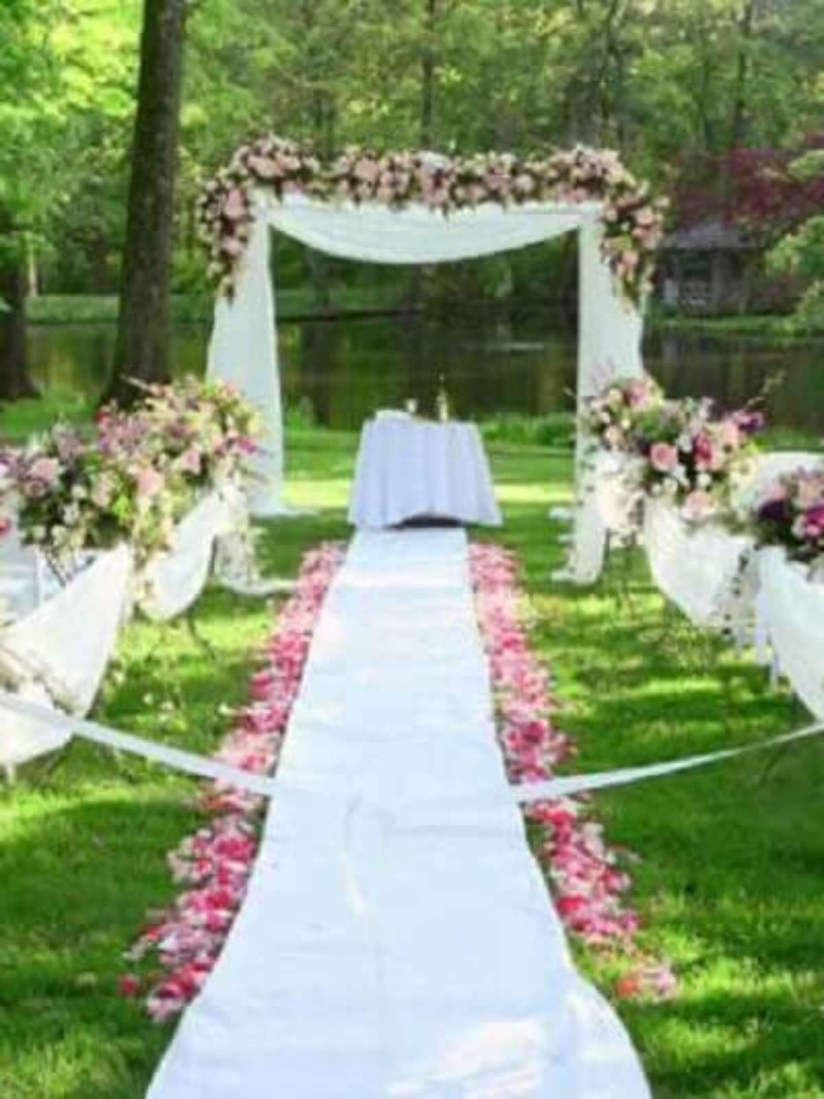 como fazer arranjos de flores simples e baratos para casamento