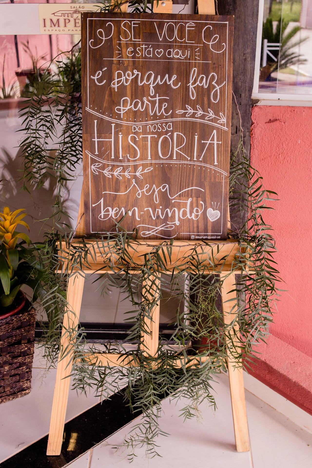 casamento rústico DIY