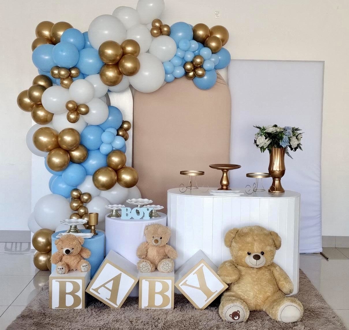 decoração chá de bebê menino