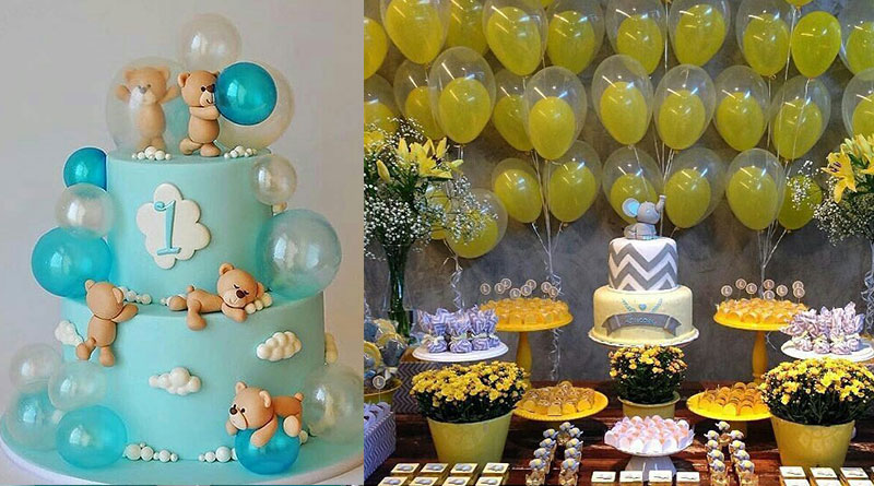 decoracao de cha de bebe para menino simples