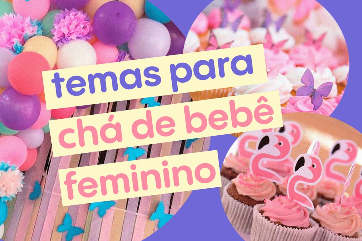 decoração chá de fraldas menina simples