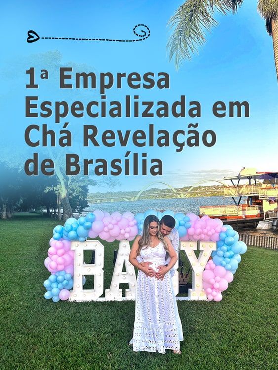 ideias chá revelação jardim