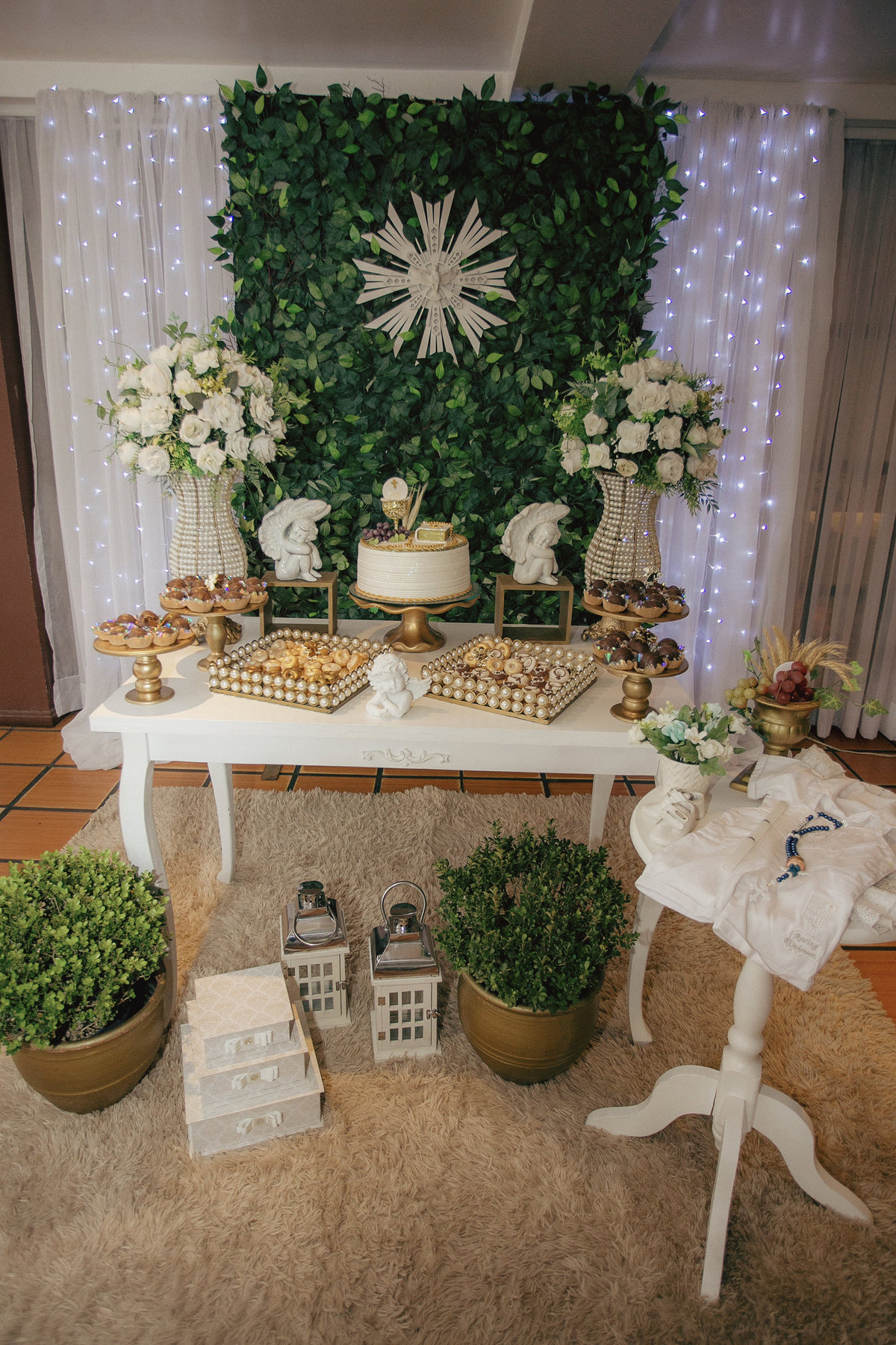 decoração primeira comunhão para menina
