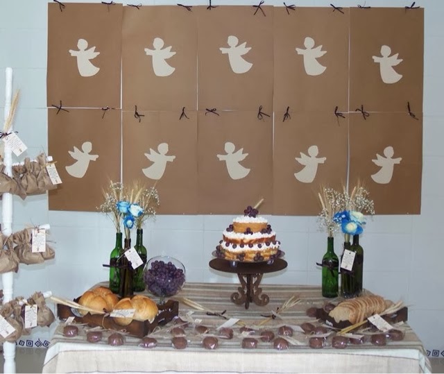 decoração primeira comunhão para menino e menina