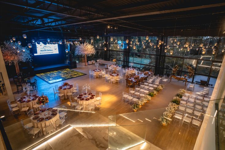 decoração de confraternização de empresa minimalista