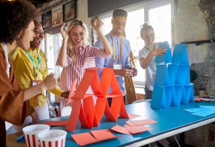 decoração de confraternização de empresa