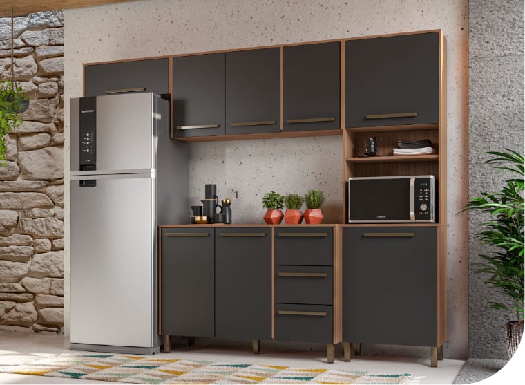 estilos de decoração de cozinha (minimalista, rústico, industrial)