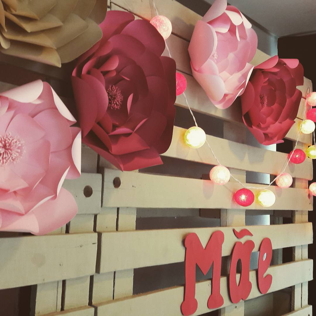 decoração dia das mães para varanda
