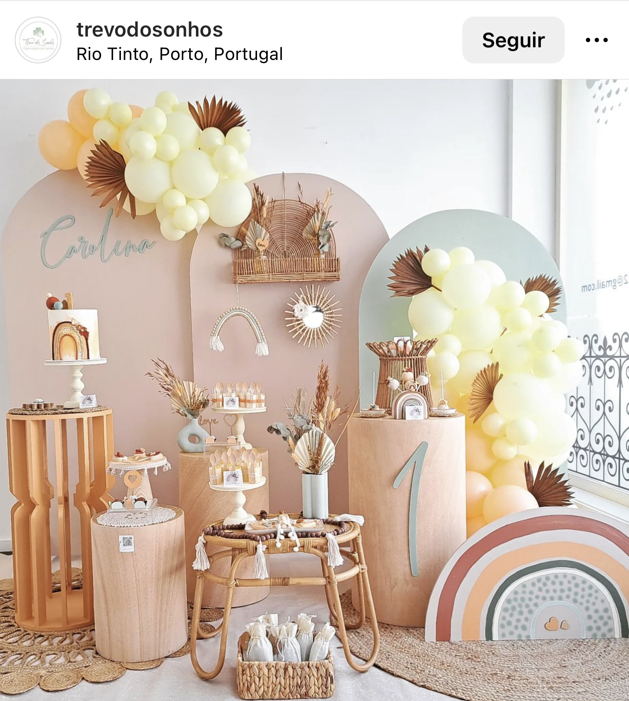 erros comuns decoração festa boho chic evitar