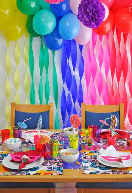 ideias de decoração de carnaval criativas