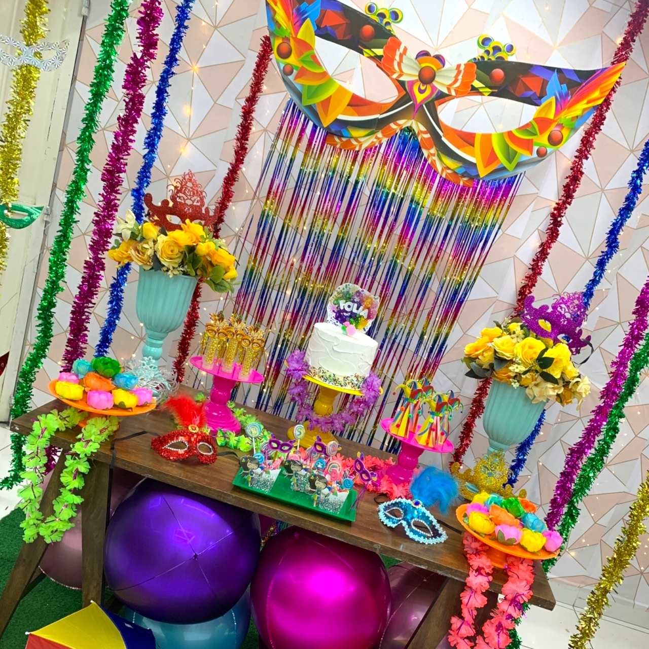 decoração de carnaval para festas infantis