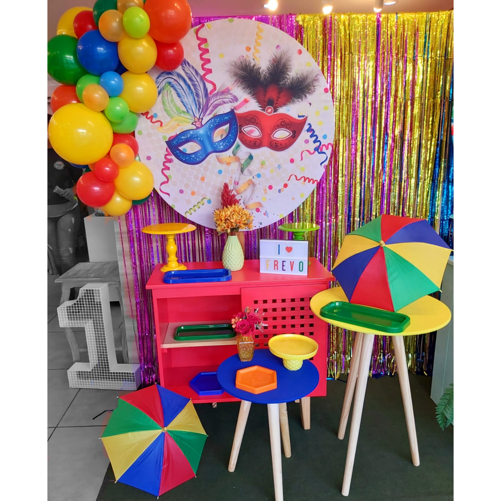 decoração de carnaval simples e barata