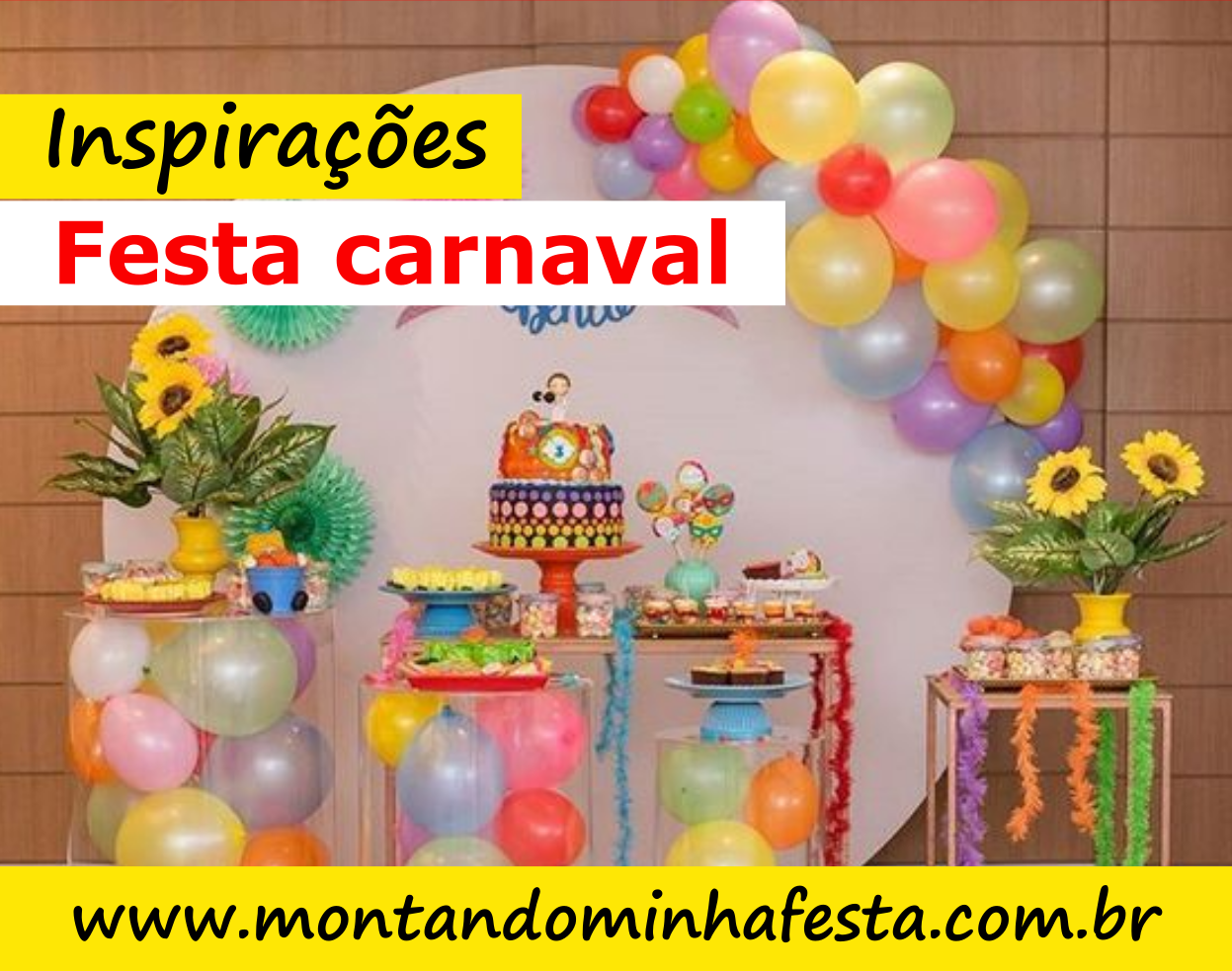 decoração de carnaval em casa