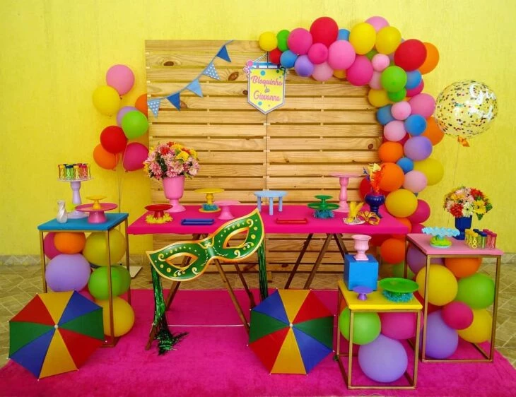 decoração de carnaval para festas infantis