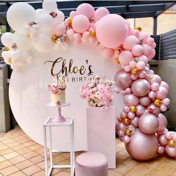 decoração de balões para aniversário adulto
