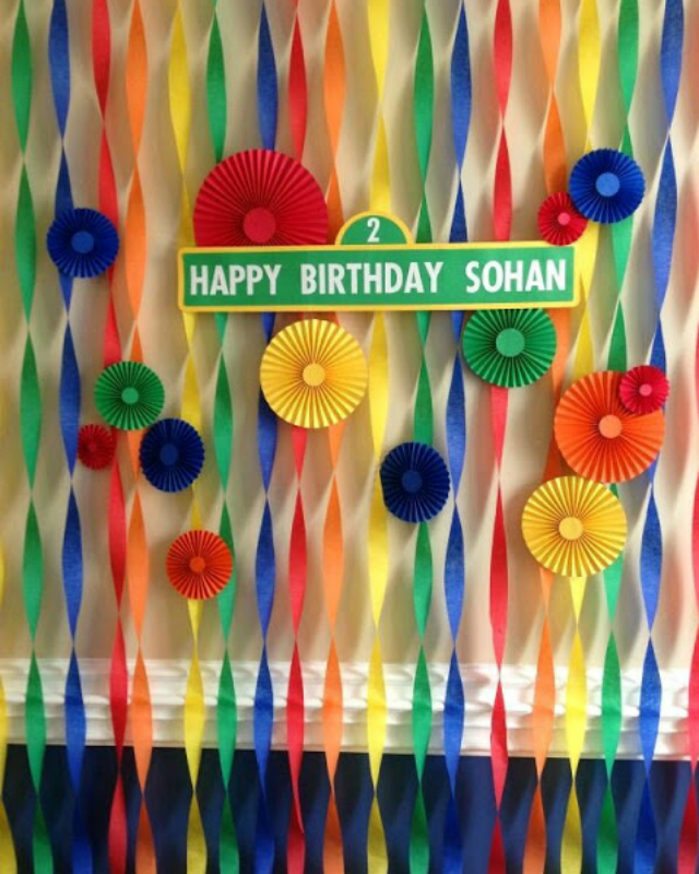 papel crepom vs papel de seda para decoração de festa