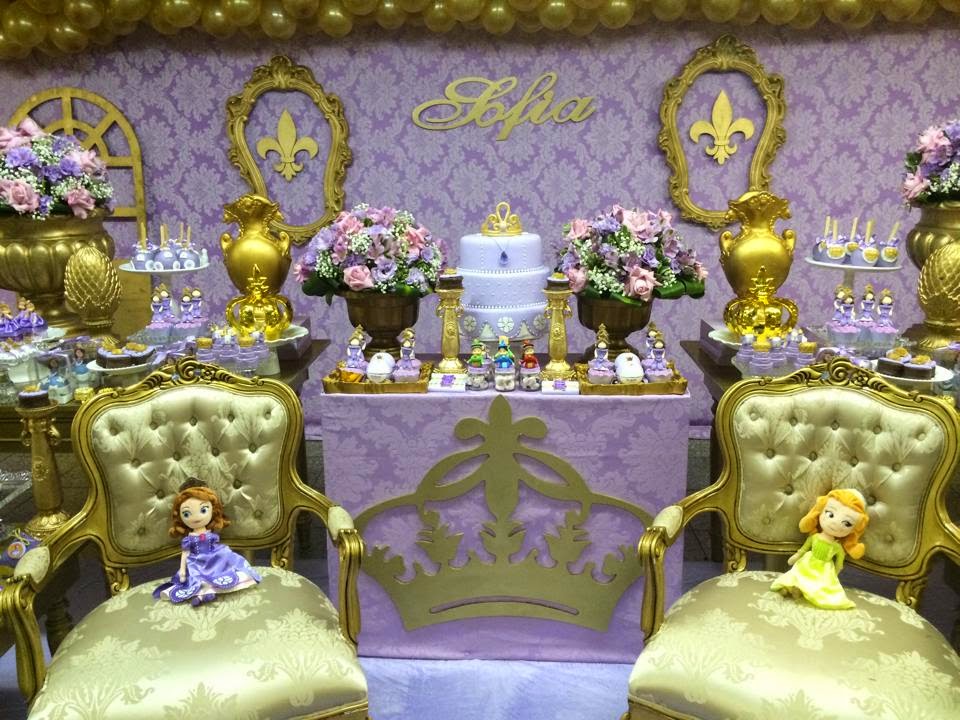 quanto custa decorar festa princesa sofia 1 ano