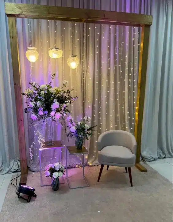 decoração de festa de igreja