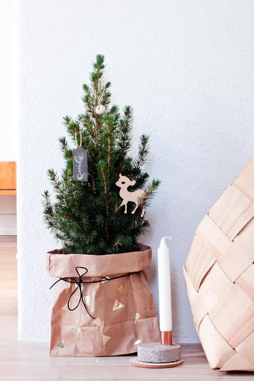 decoração de natal barata e criativa