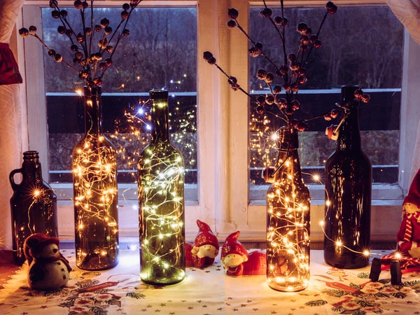 ideias de enfeites de natal fáceis