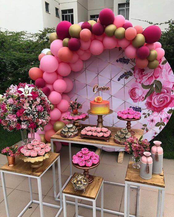 quanto custa decoração festa 15 anos econômica