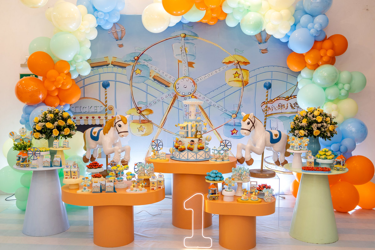 decoração festa infantil tema Princesas