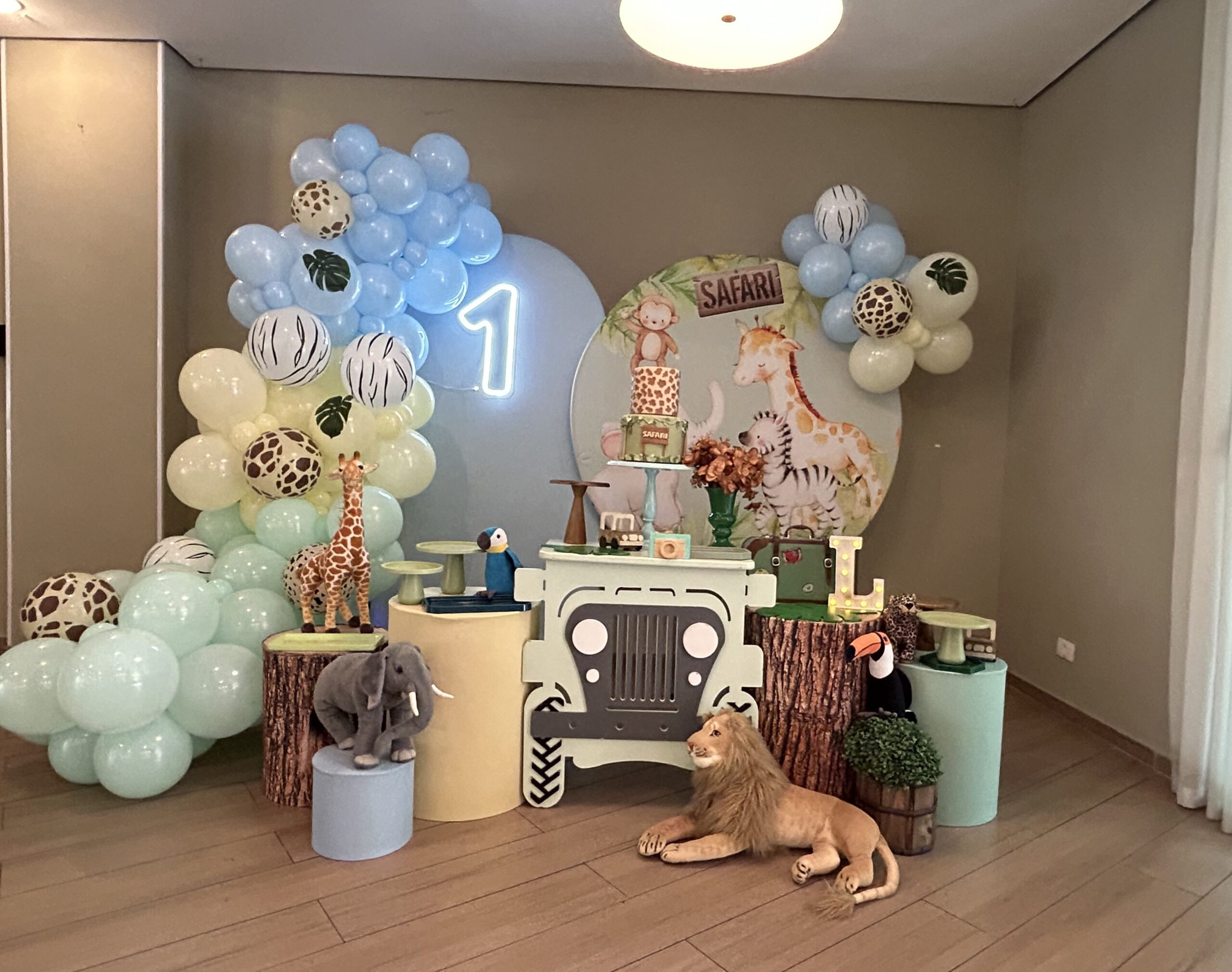 decoração festa infantil tema Jardim Encantado