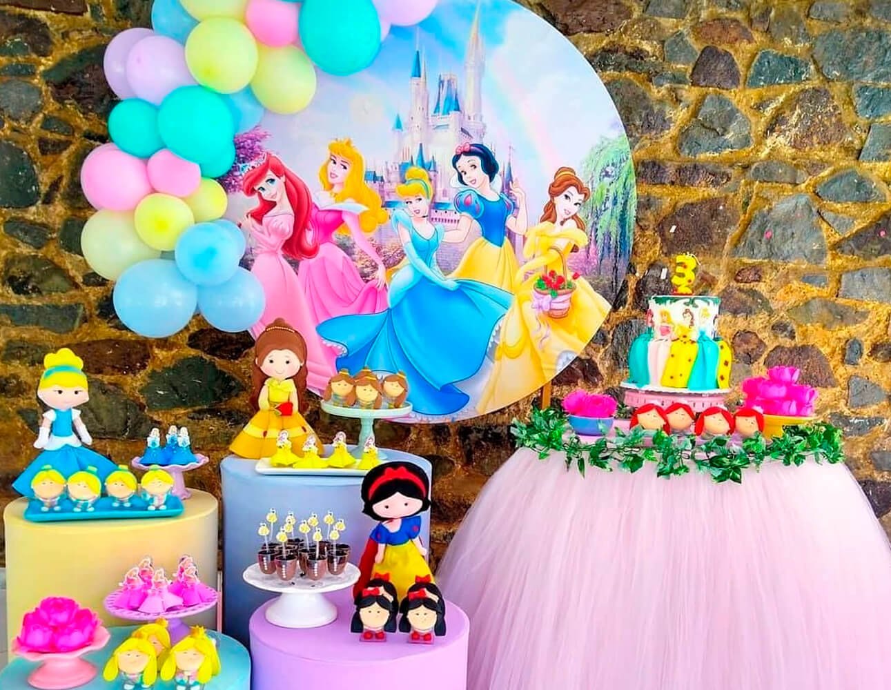 decoração de festa infantil para menina
