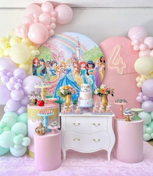 decoração de festa infantil para menina
