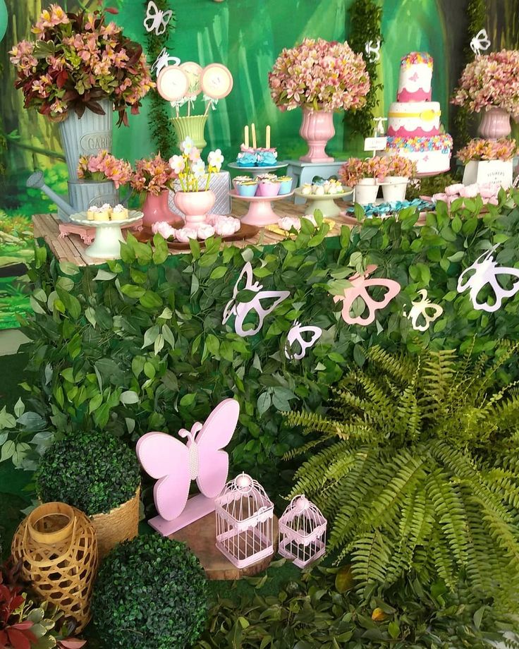 como decorar festa jardim