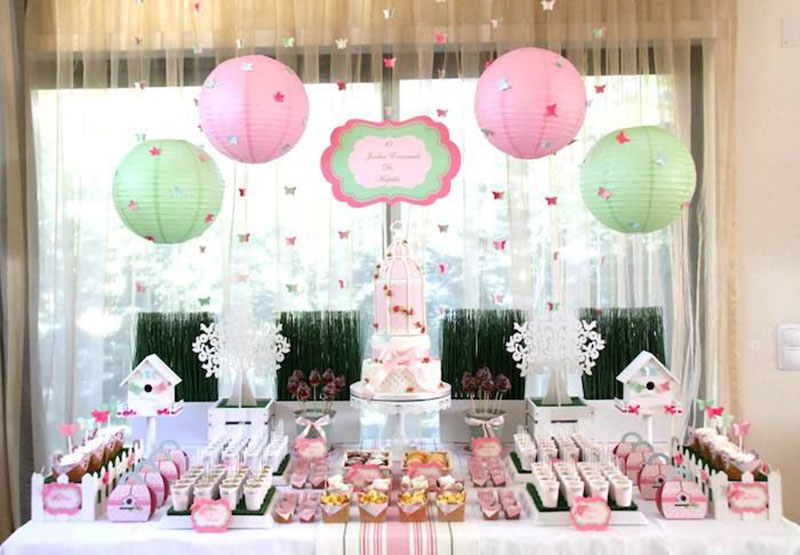 quanto custa uma decoração de festa jardim encantado simples