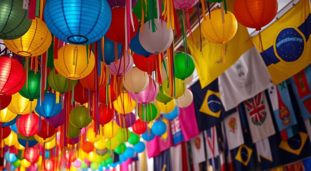 decoração de festa junina 2025