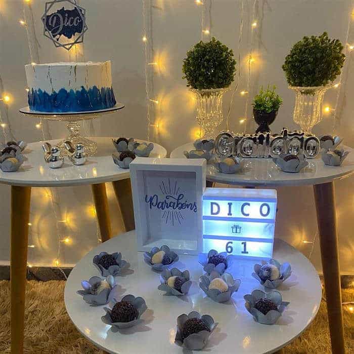 como economizar na decoração festa masculina