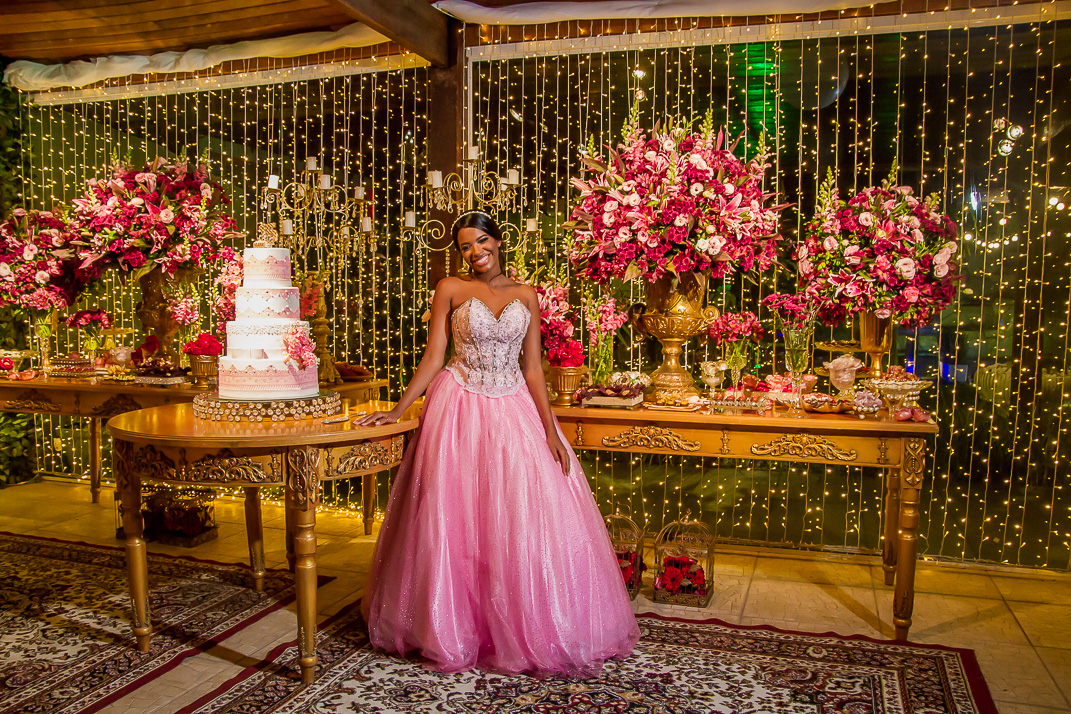 decoração de 15 anos com balões