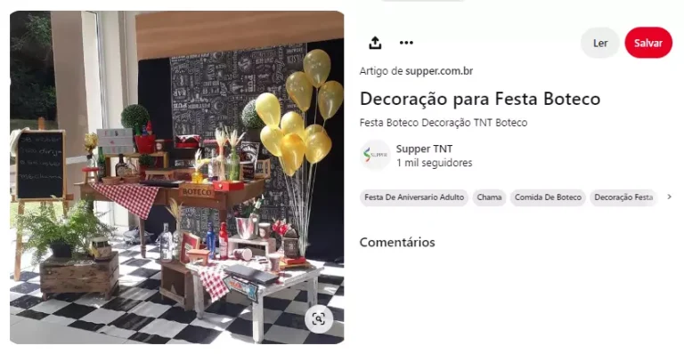 erros comuns ao decorar festa para homem