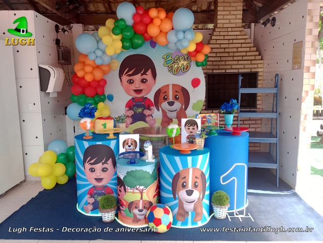 decoração festa menino clássico