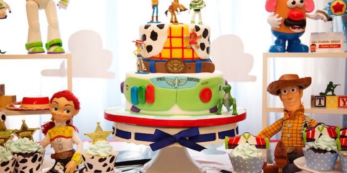 decoração festa toy story barata