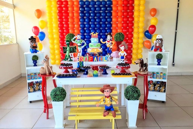 evitar erros decoração festa toy story