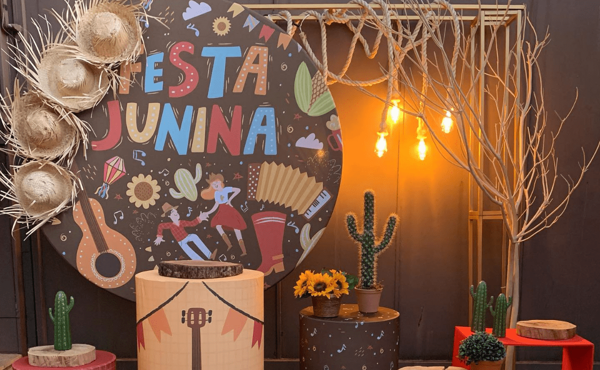 como fazer decoração de festa junina