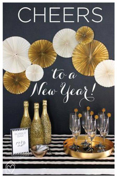 centro de mesa reveillon com sal grosso