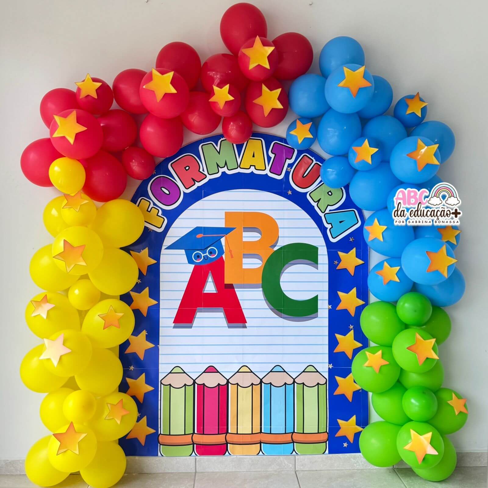 10 ideias criativas decoração formatura infantil balões