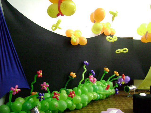 10 ideias criativas decoração formatura infantil balões