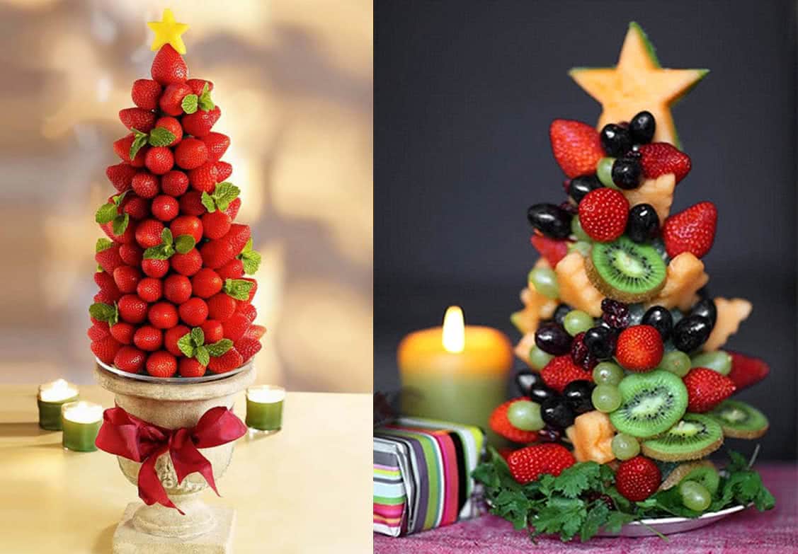 como decorar com frutas na virada do ano