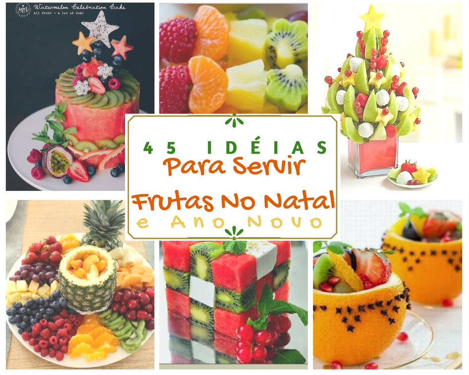 receitas de salada de frutas para ano novo
