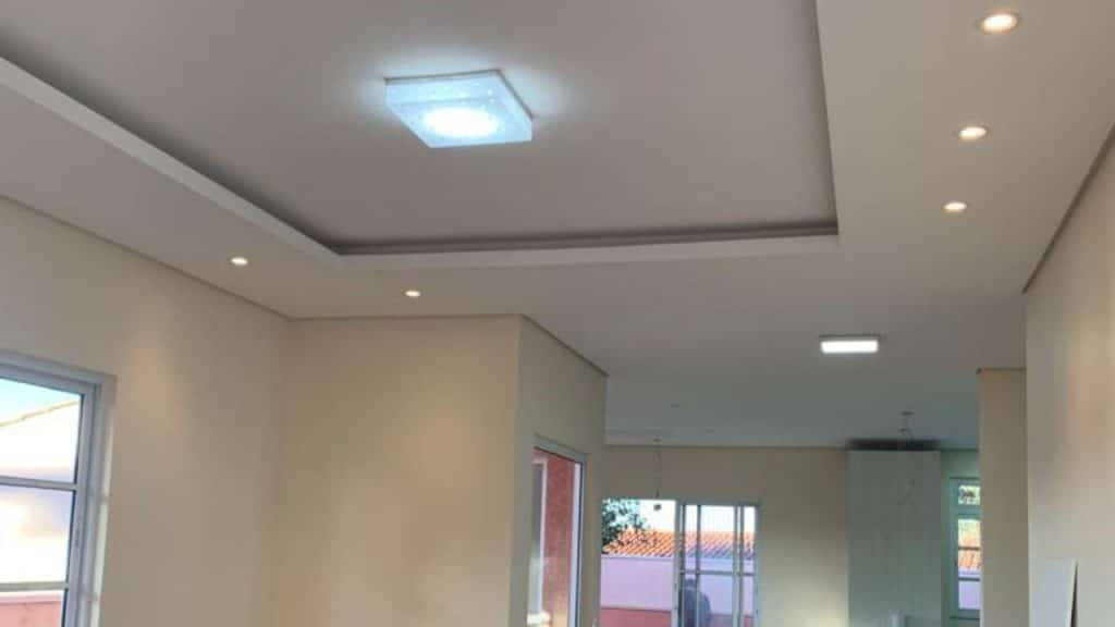 boiserie no teto