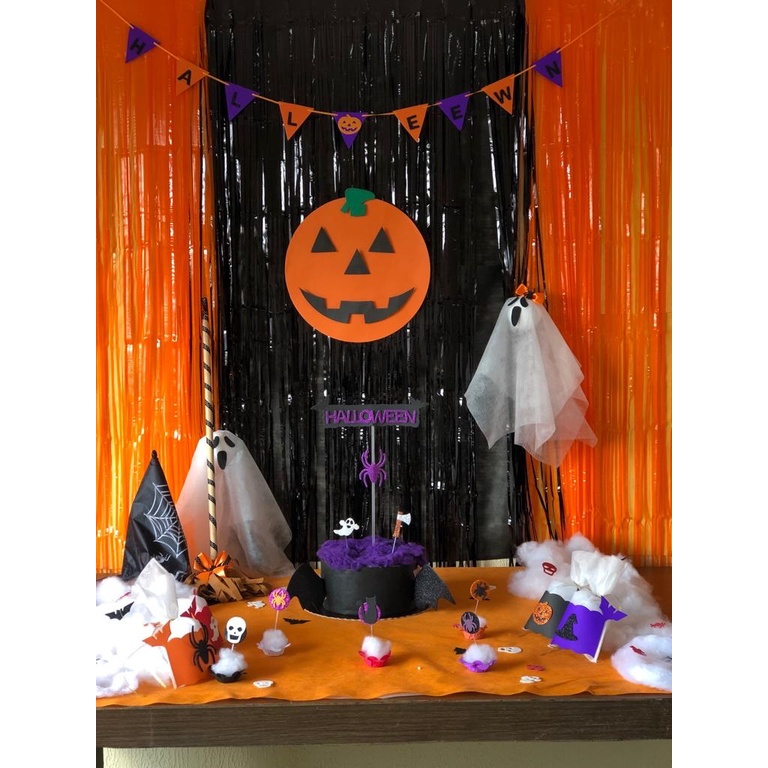 decoração de halloween para crianças