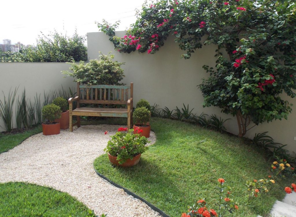 ideias criativas para decorar jardim pequeno com pouco dinheiro