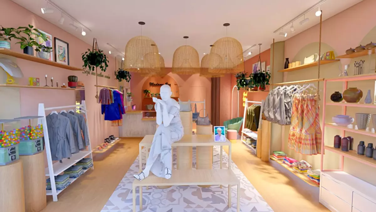 tendências decoração loja de roupas